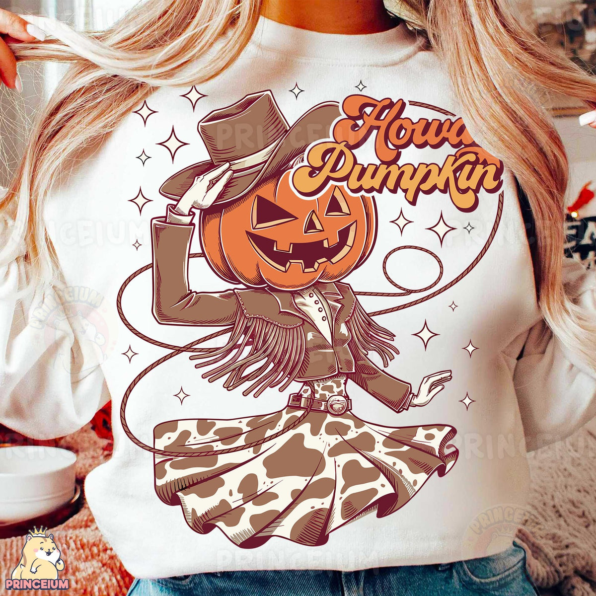 Howdy Pumpkin Cowgirl