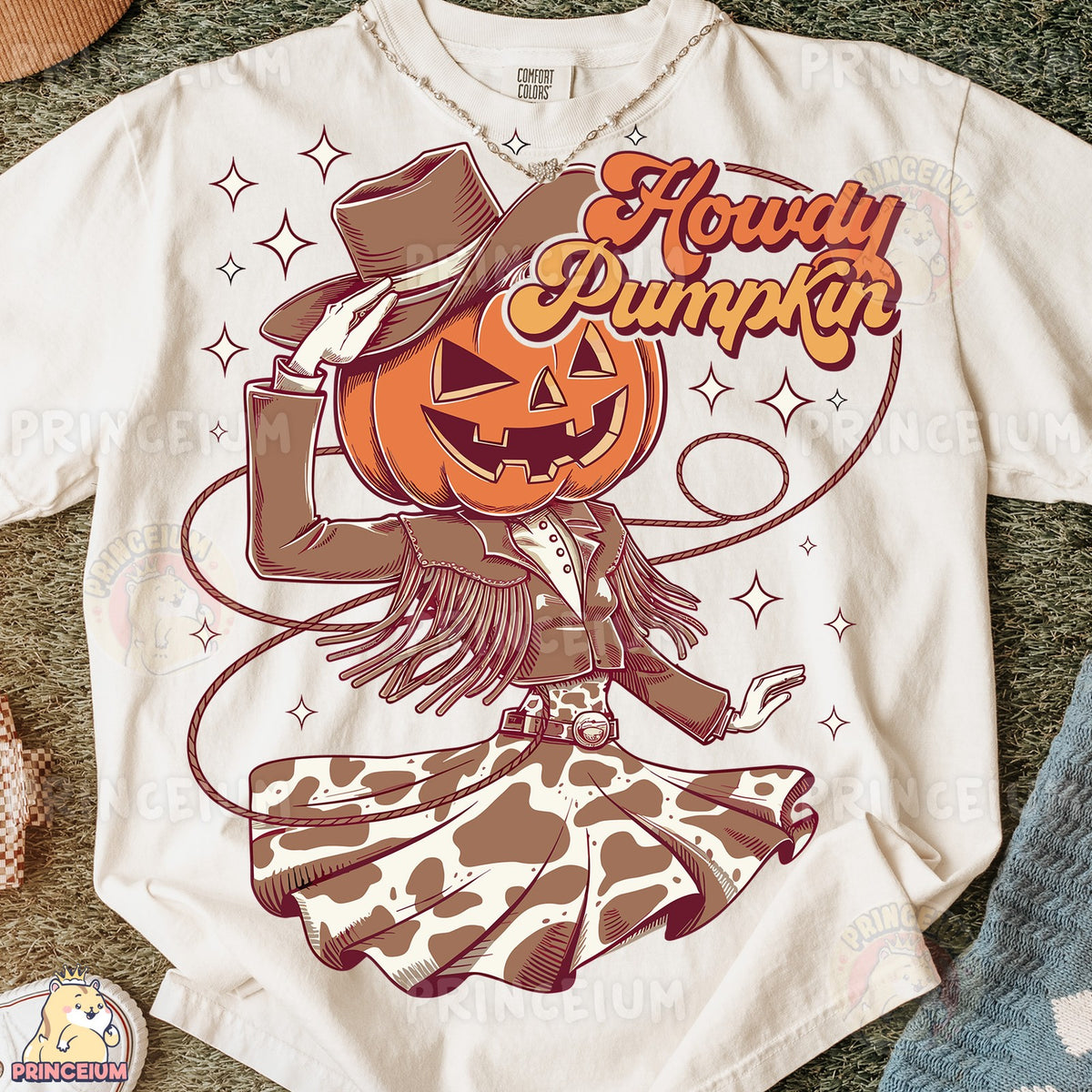 Howdy Pumpkin Cowgirl