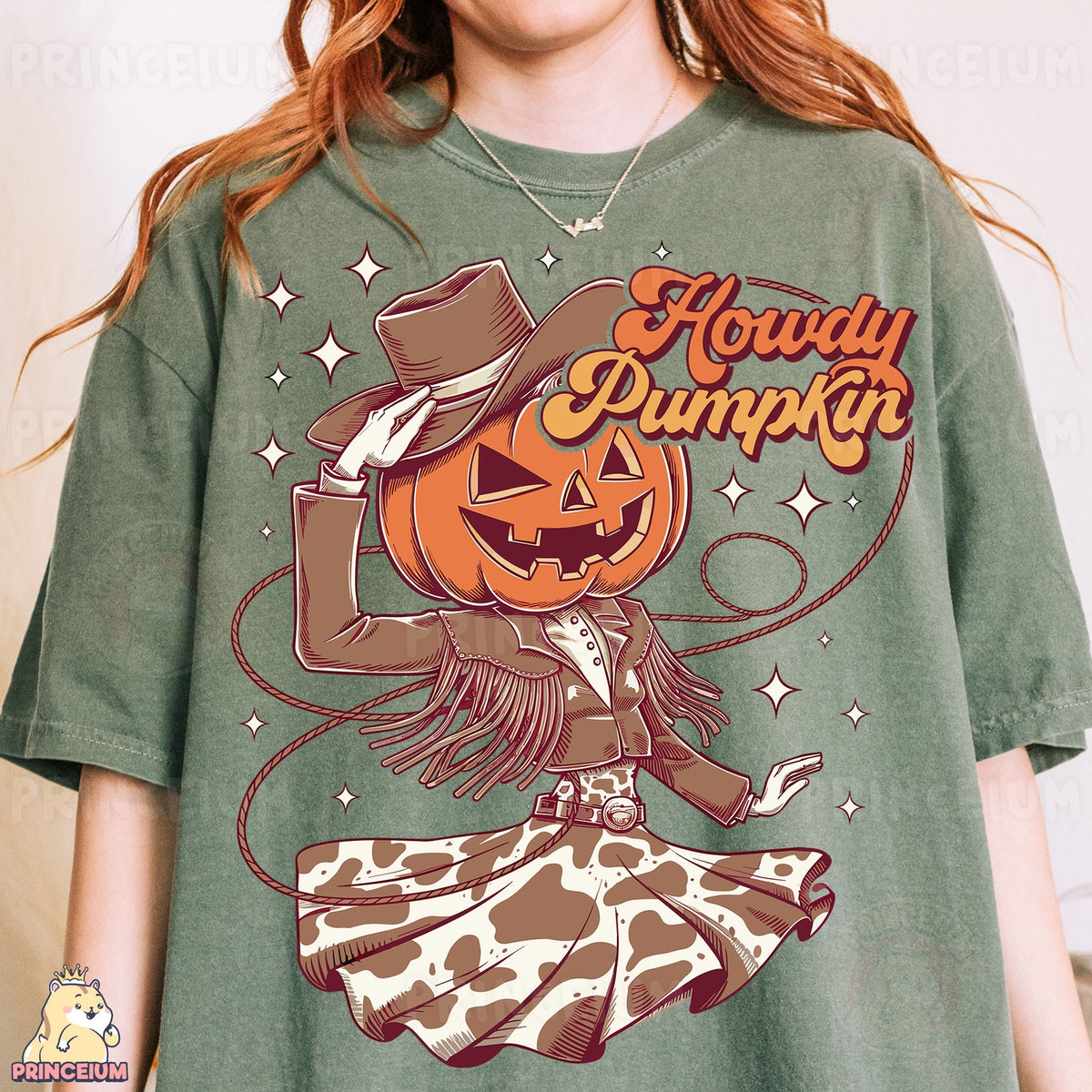 Howdy Pumpkin Cowgirl