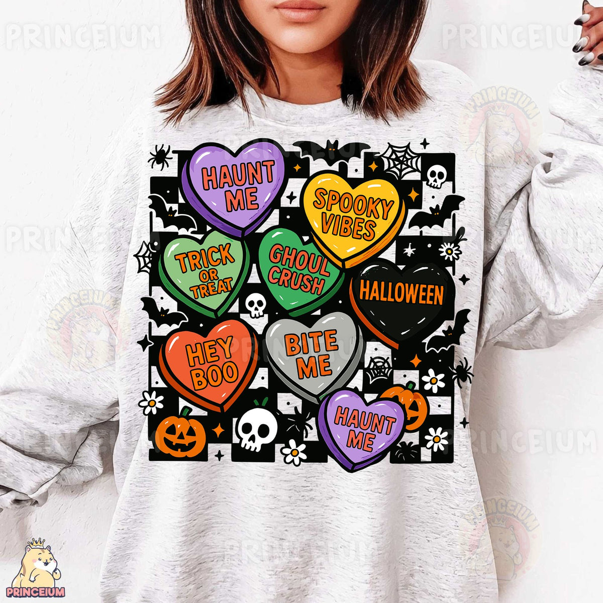 Halloween Conversation Hearts