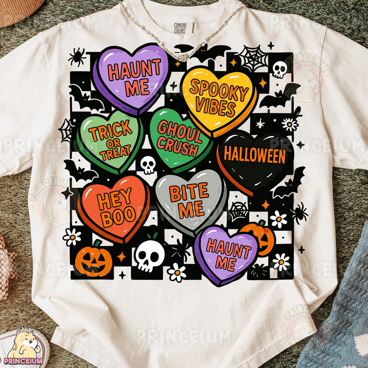Halloween Conversation Hearts
