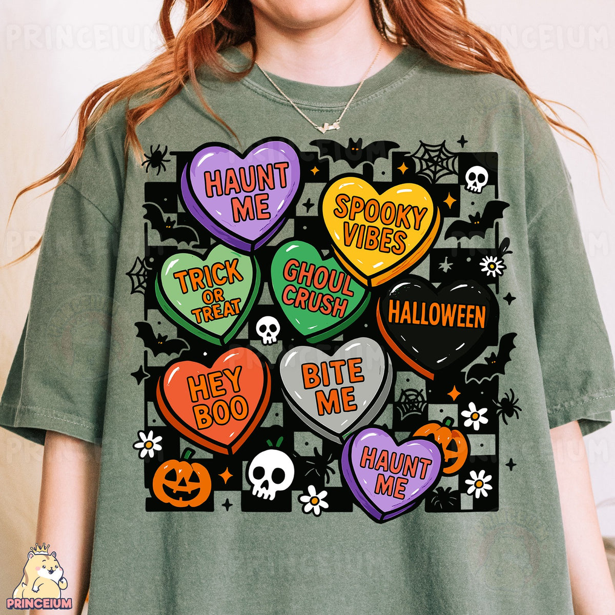 Halloween Conversation Hearts