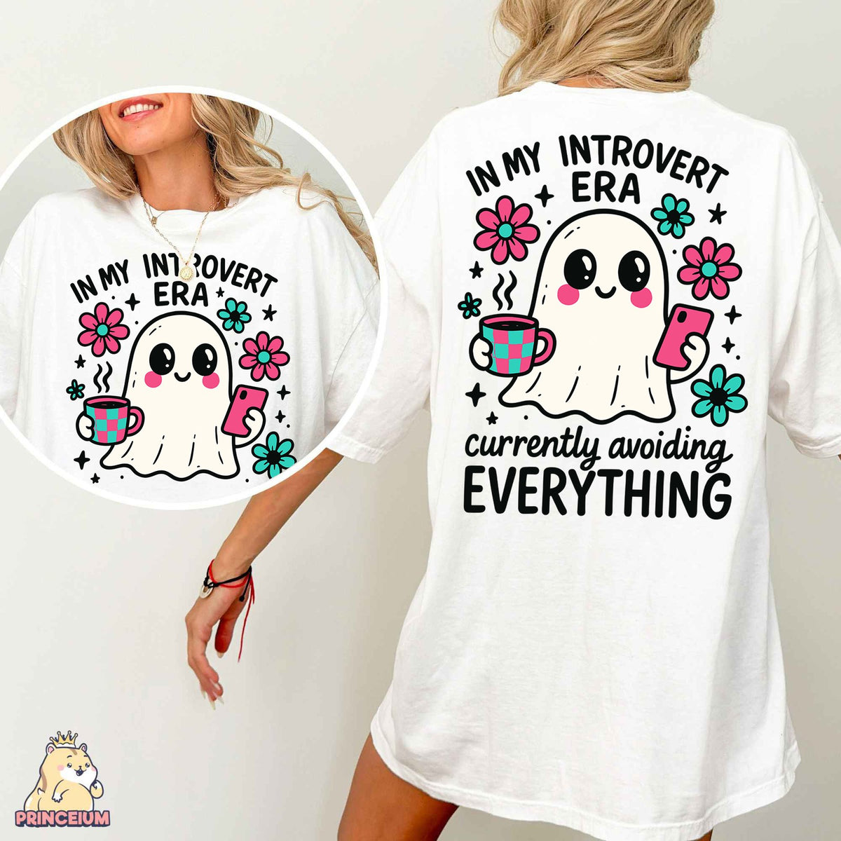 In My Introvert Era Ghost Front and Back