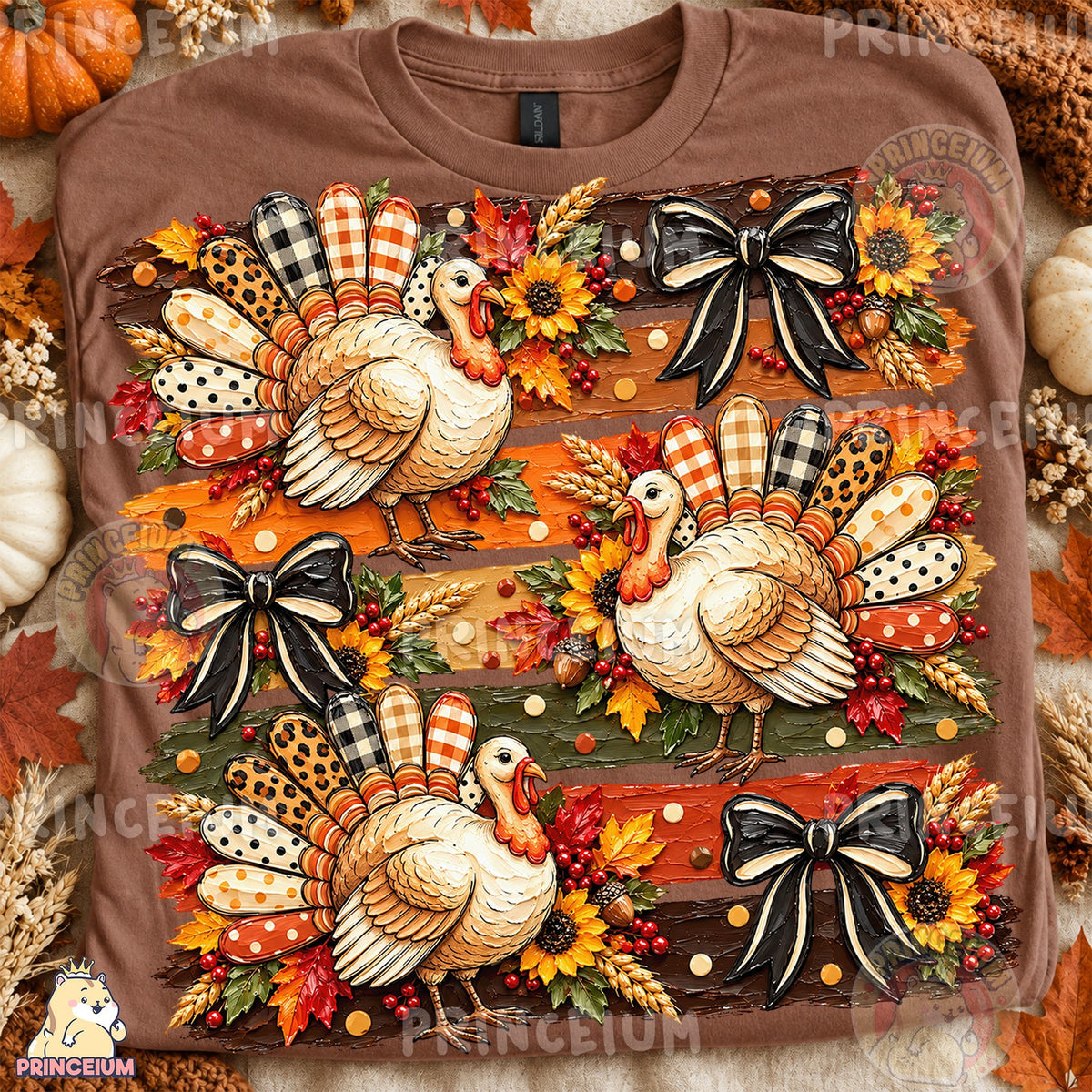 Painted Harvest Turkeys