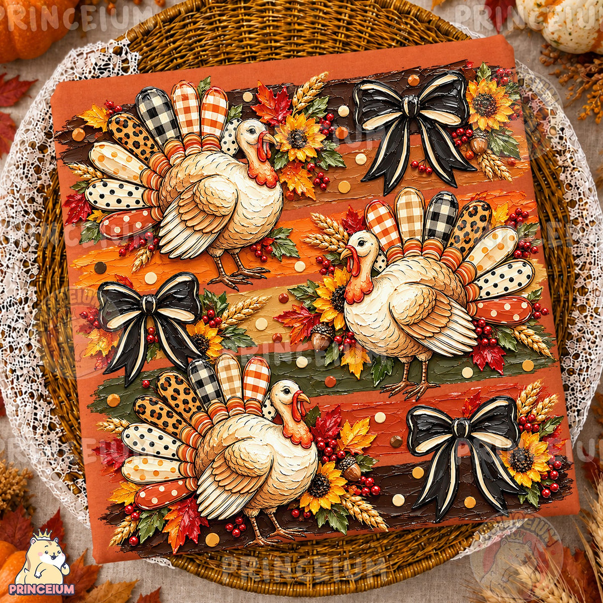 Painted Harvest Turkeys