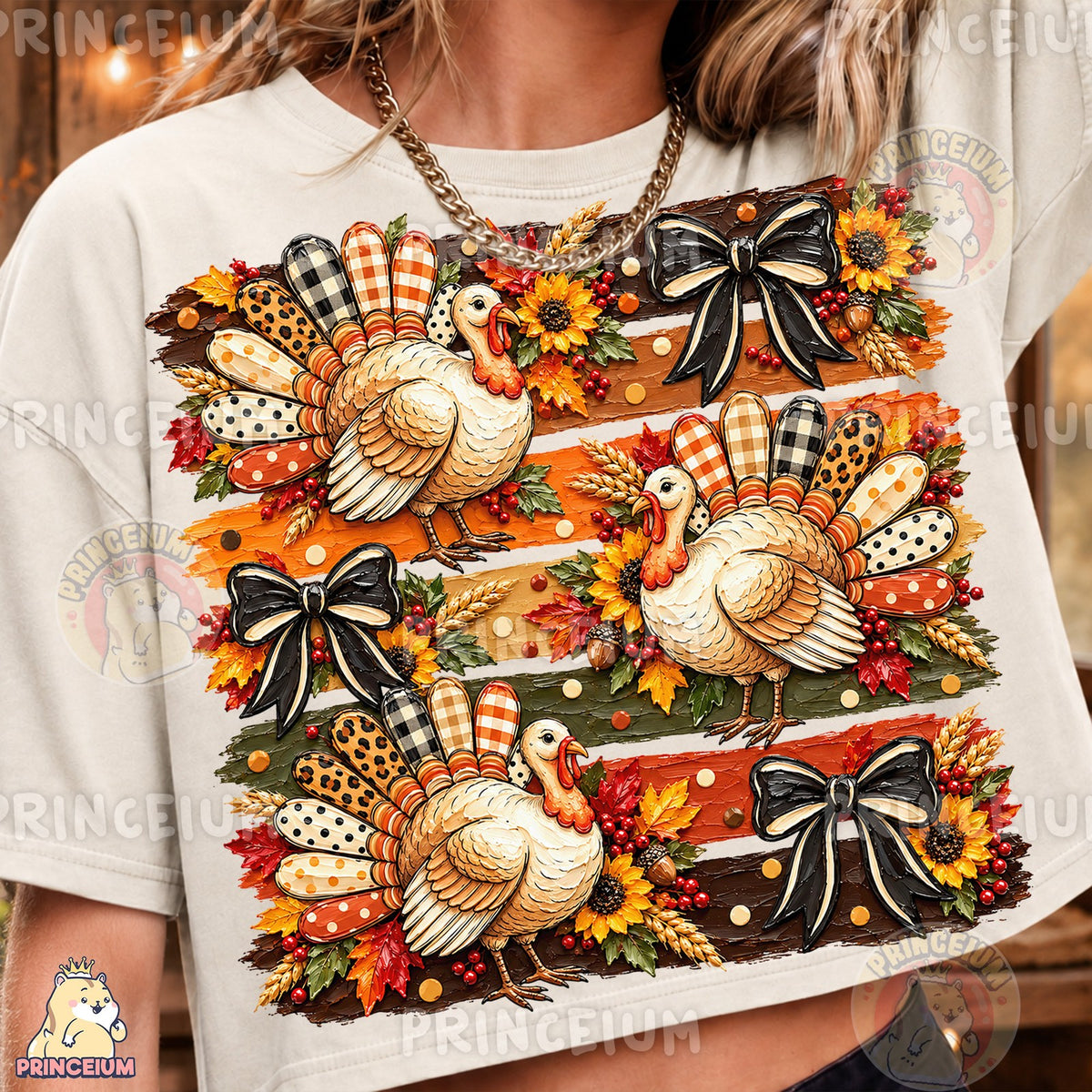 Painted Harvest Turkeys
