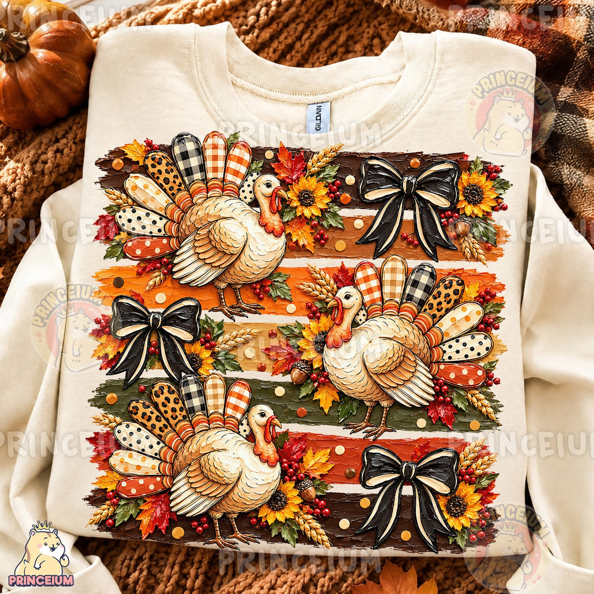 Painted Harvest Turkeys