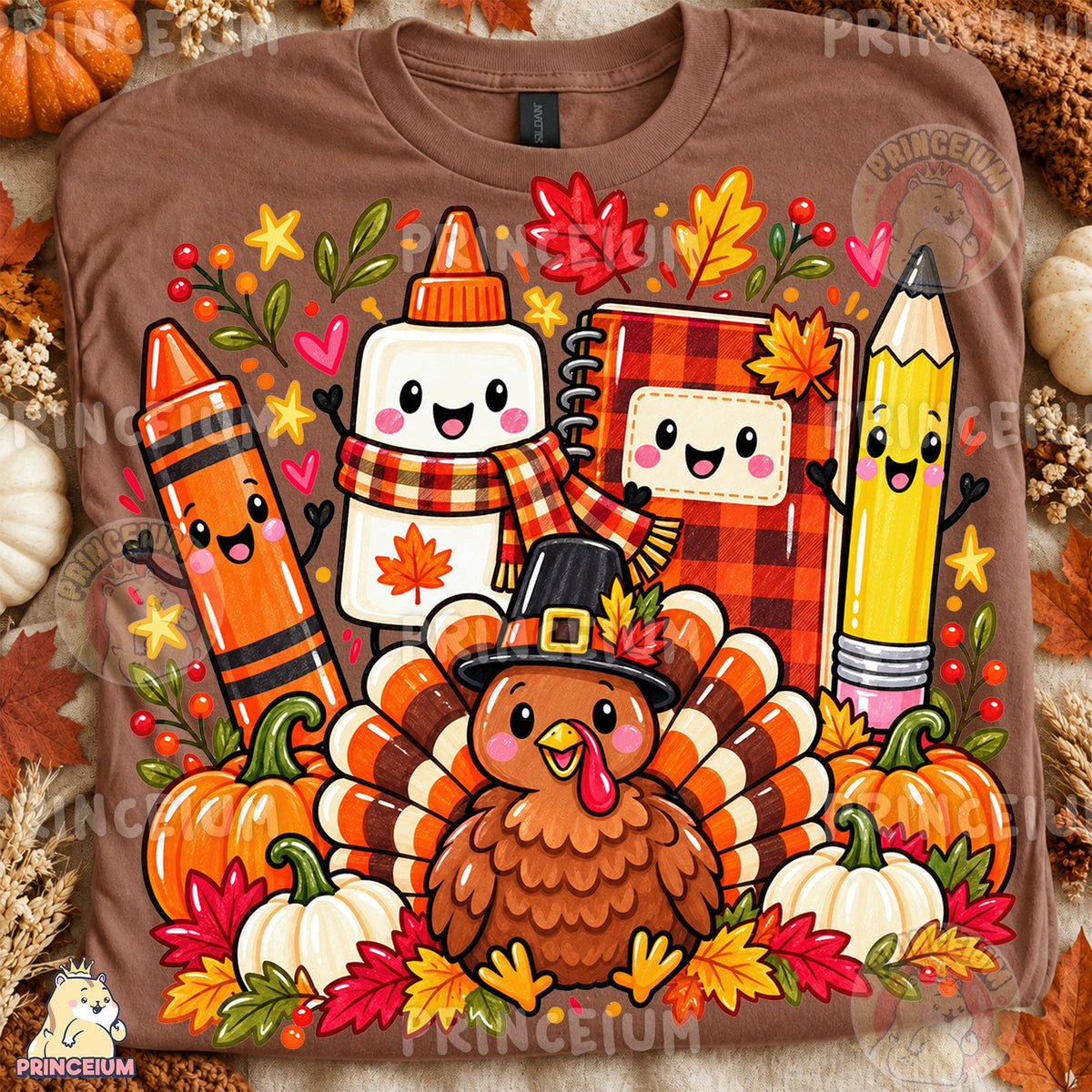 Thankful Turkey School Supplies