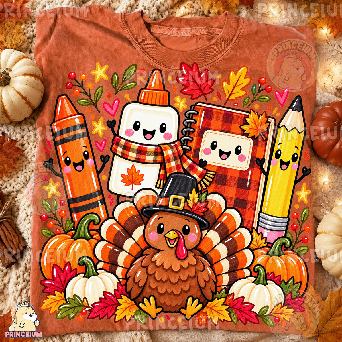 Thankful Turkey School Supplies