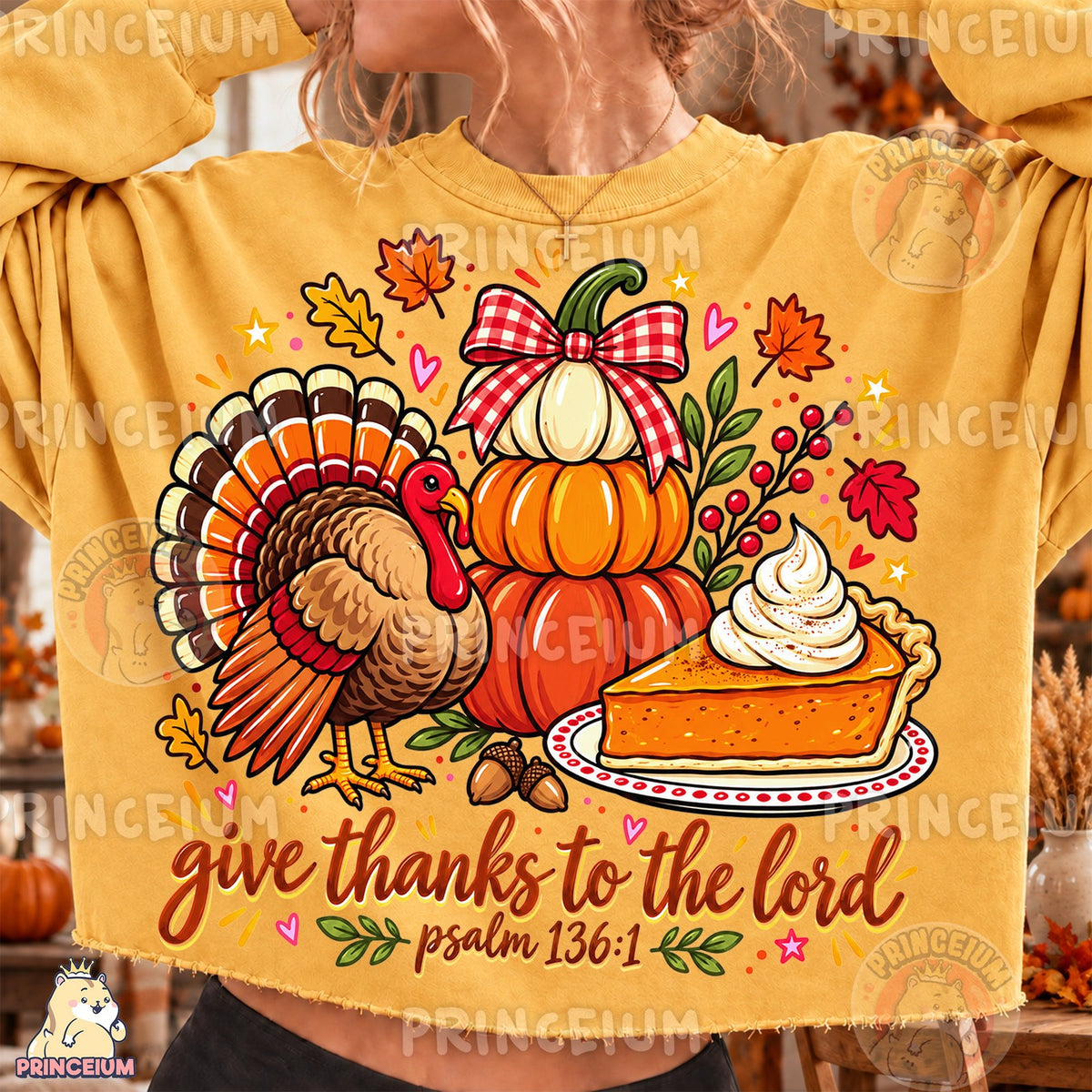 Give Thanks to the Lord Turkey & Pie