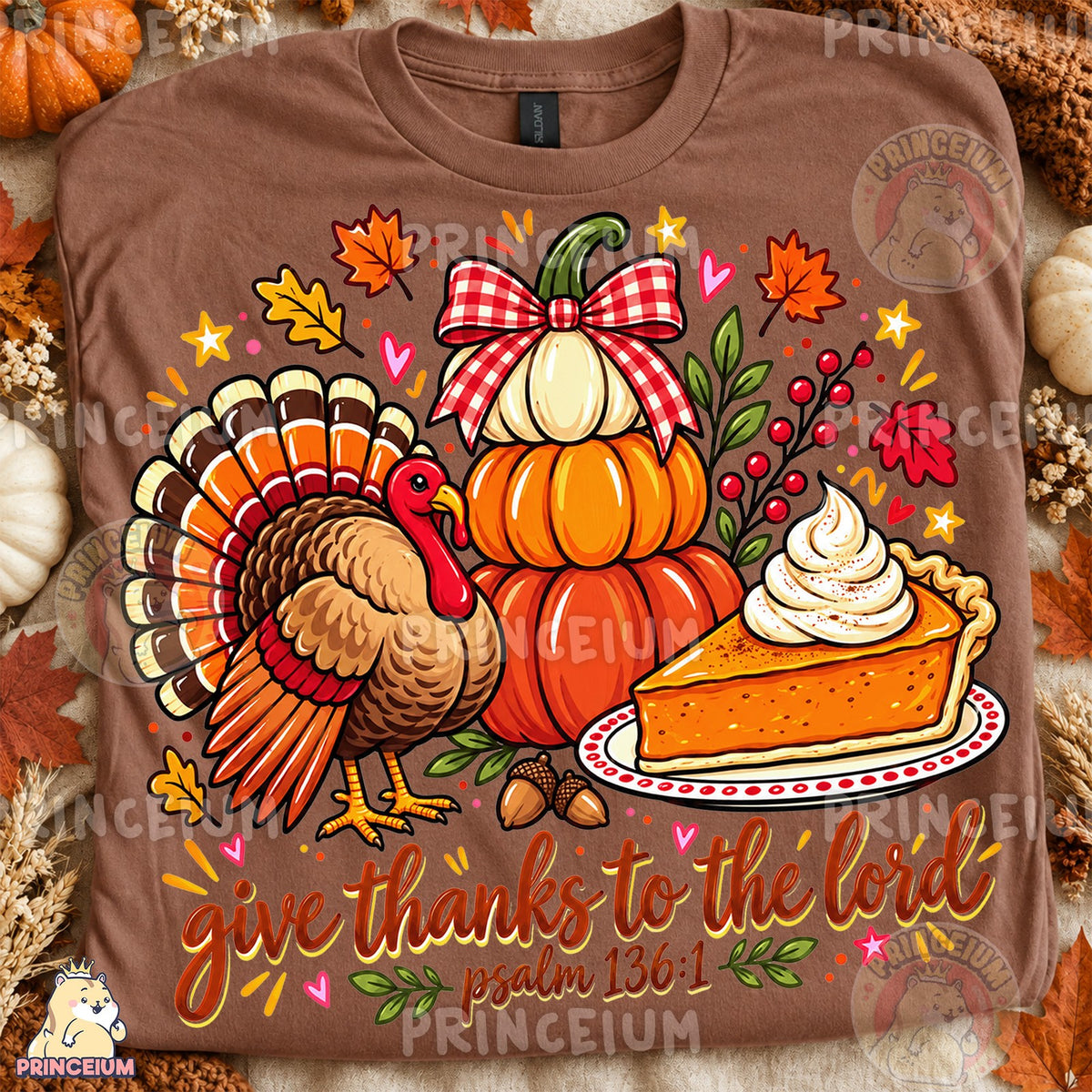 Give Thanks to the Lord Turkey & Pie