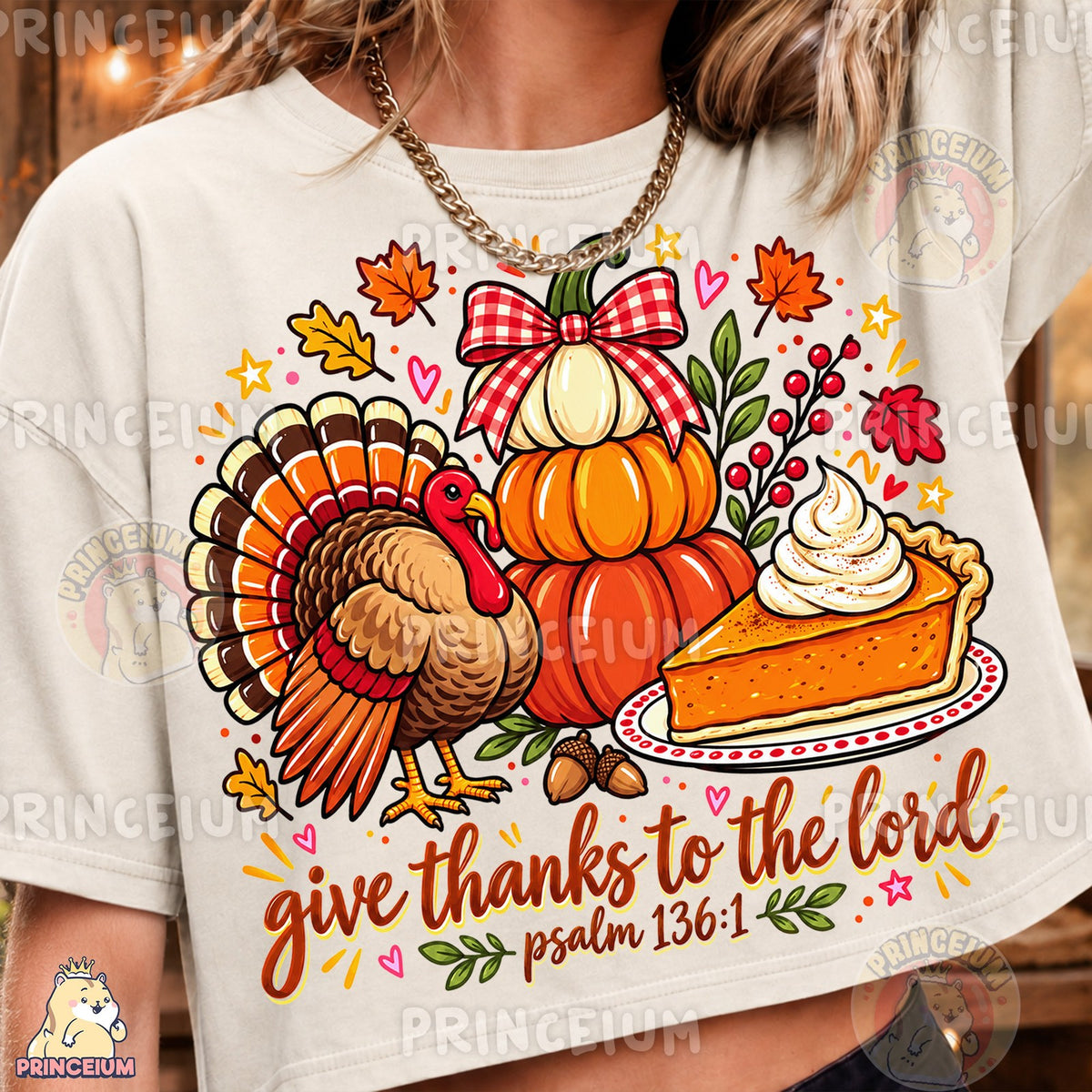 Give Thanks to the Lord Turkey & Pie