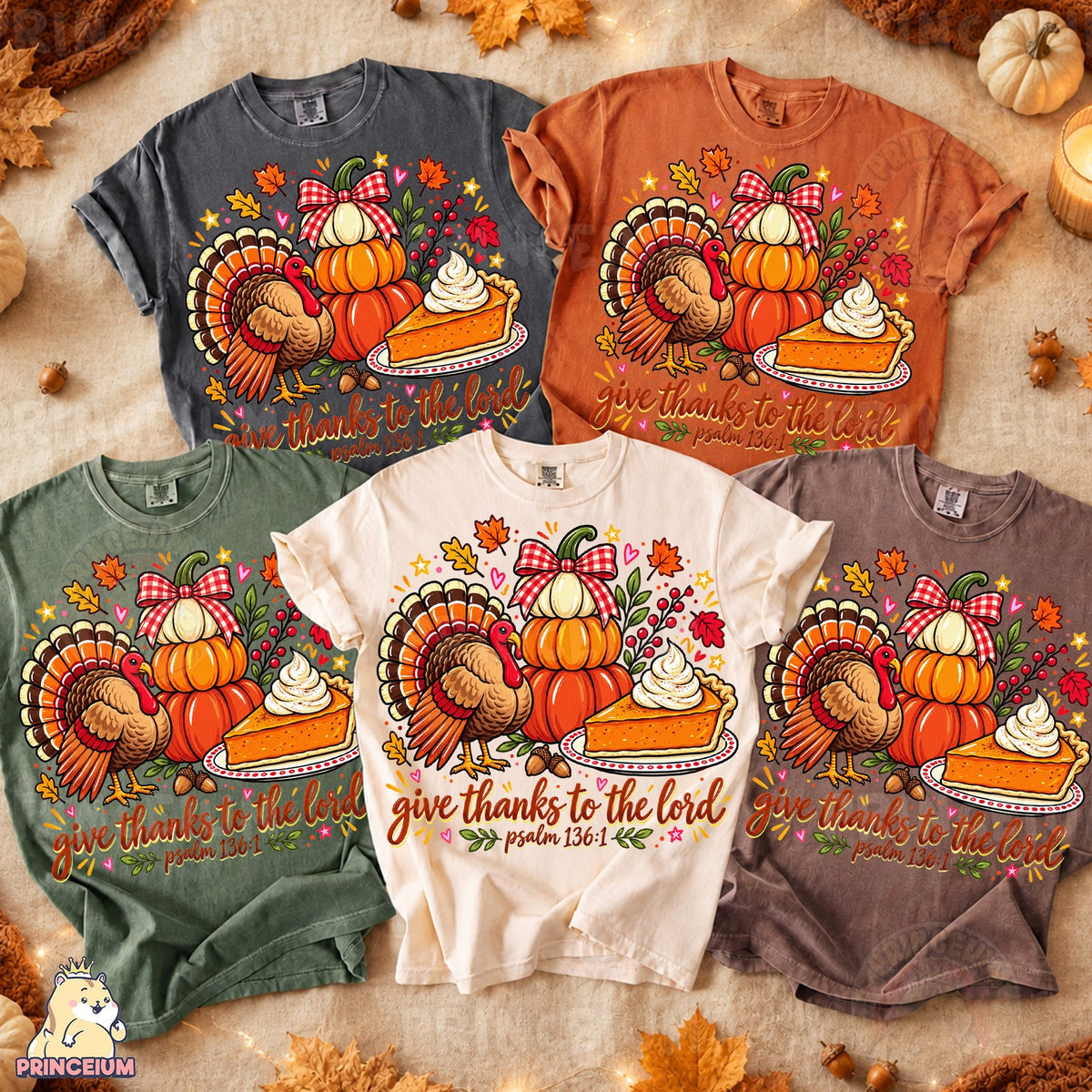 Give Thanks to the Lord Turkey & Pie