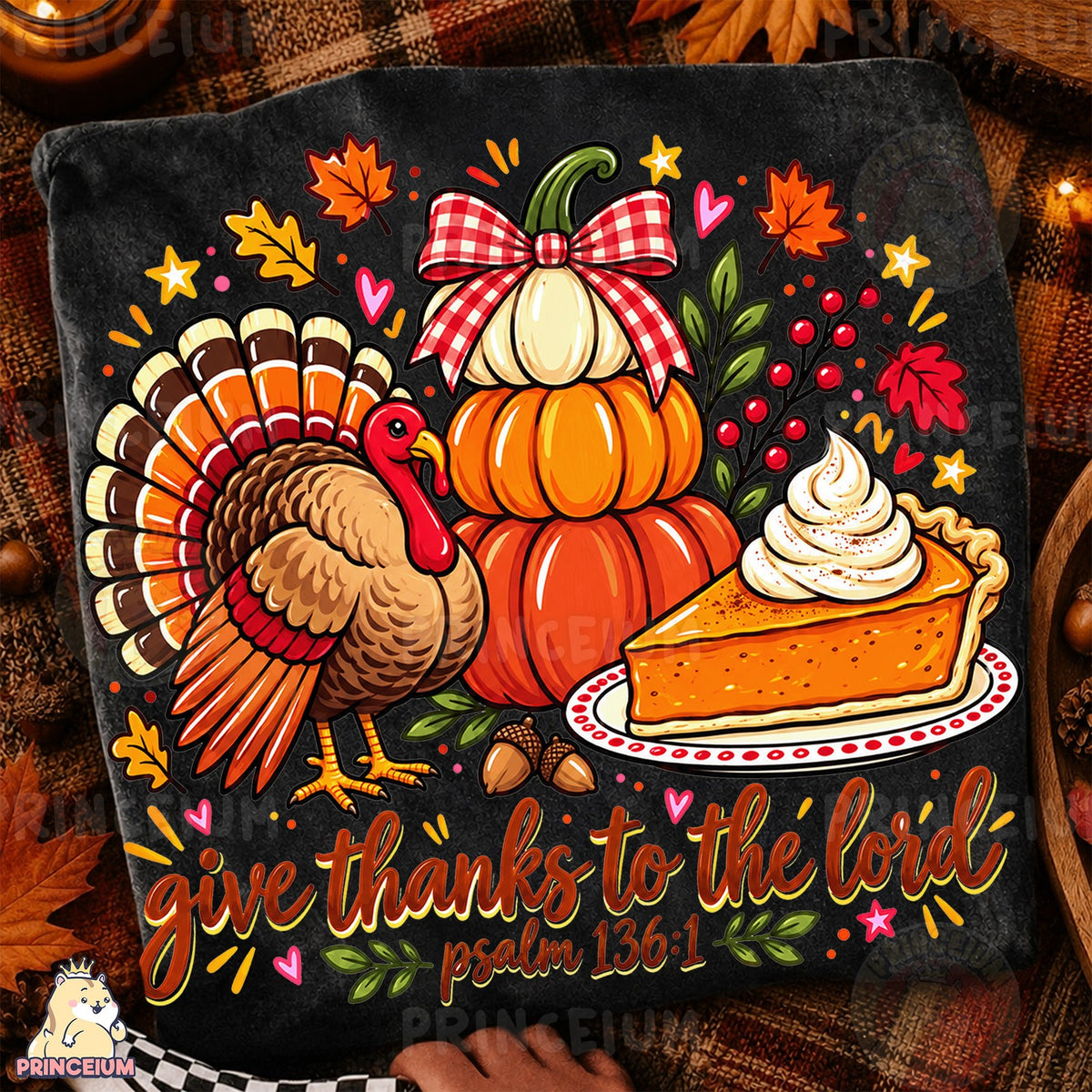 Give Thanks to the Lord Turkey & Pie