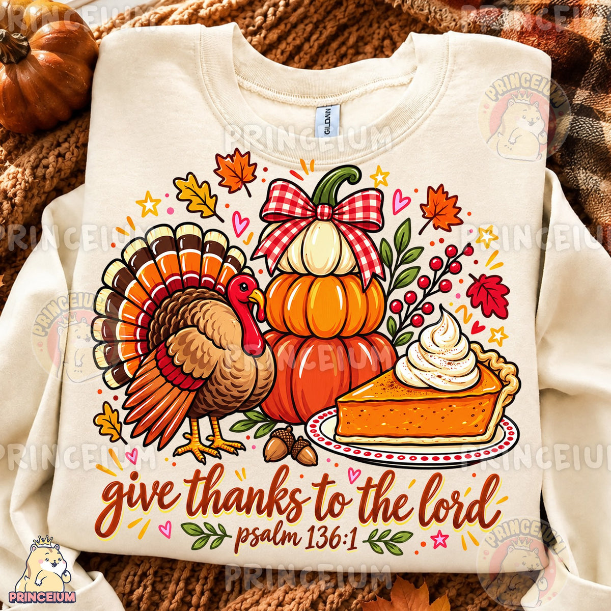 Give Thanks to the Lord Turkey & Pie