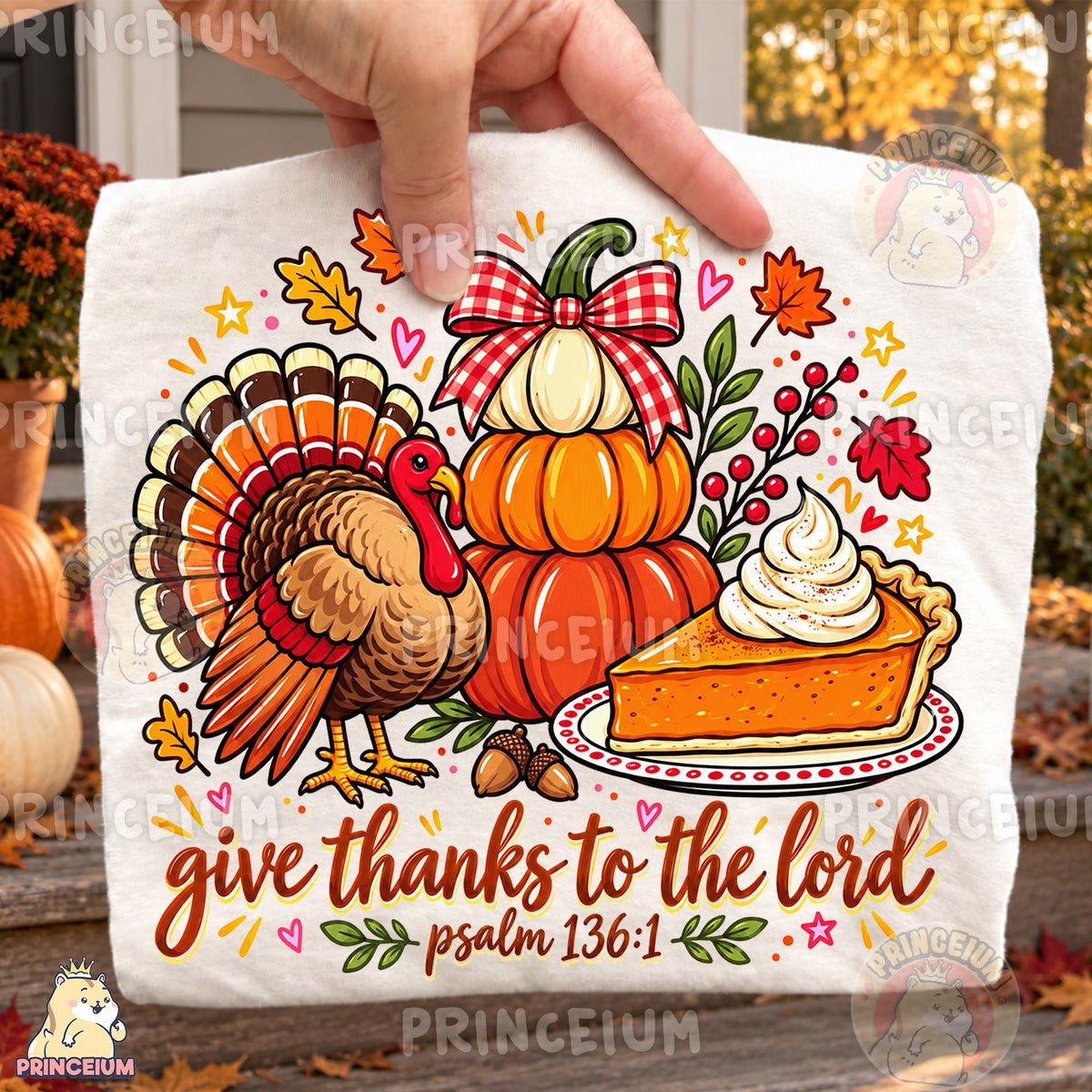 Give Thanks to the Lord Turkey & Pie