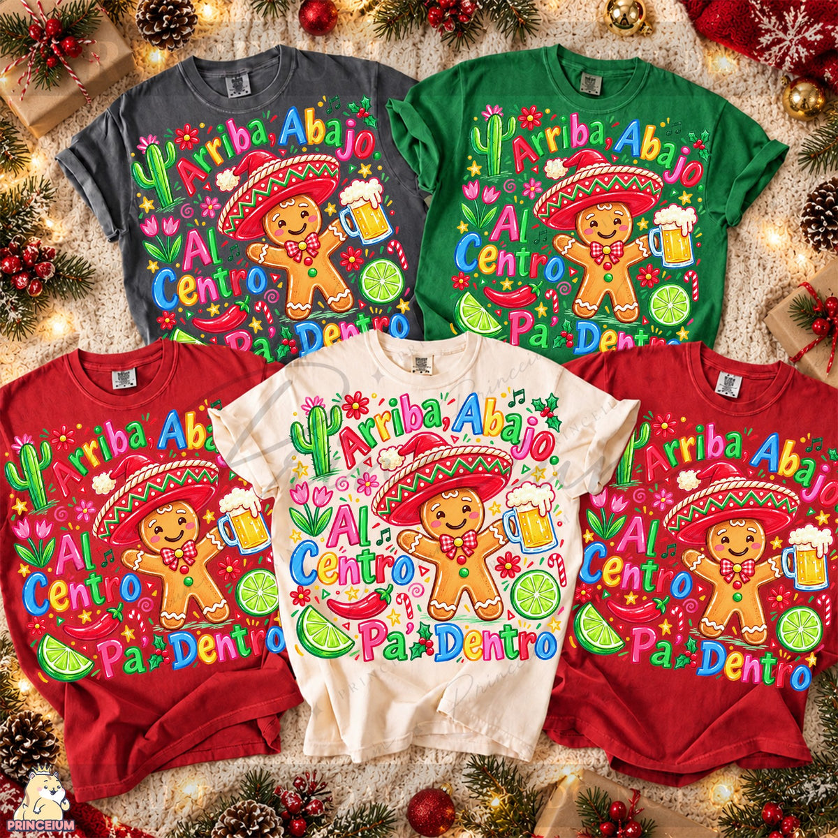 Gingerbread Fiesta Arriba Abajo