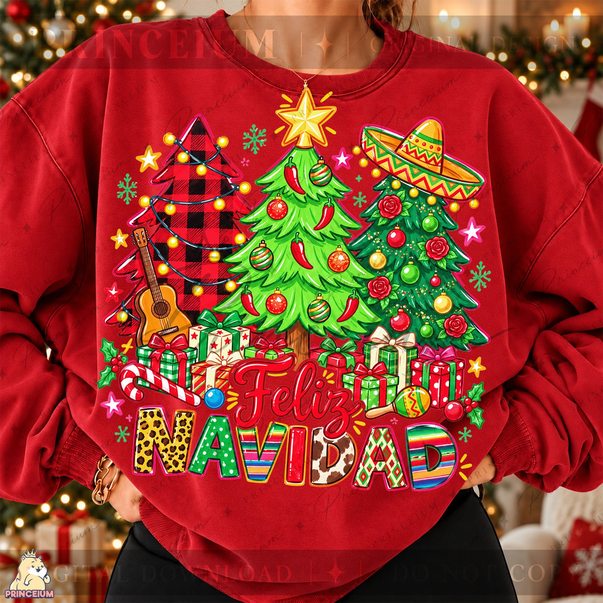 Feliz Navidad Christmas Trees