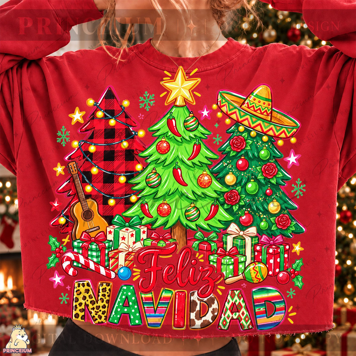 Feliz Navidad Christmas Trees
