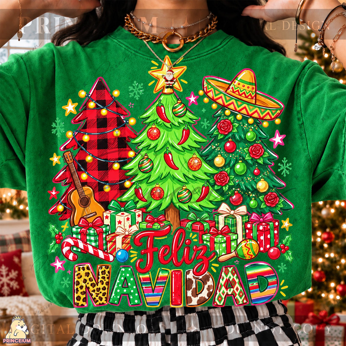 Feliz Navidad Christmas Trees