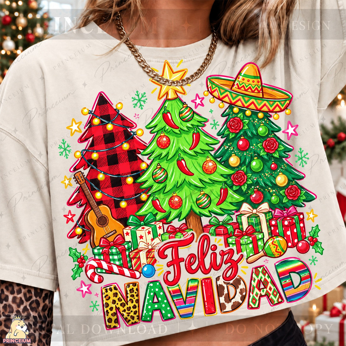 Feliz Navidad Christmas Trees