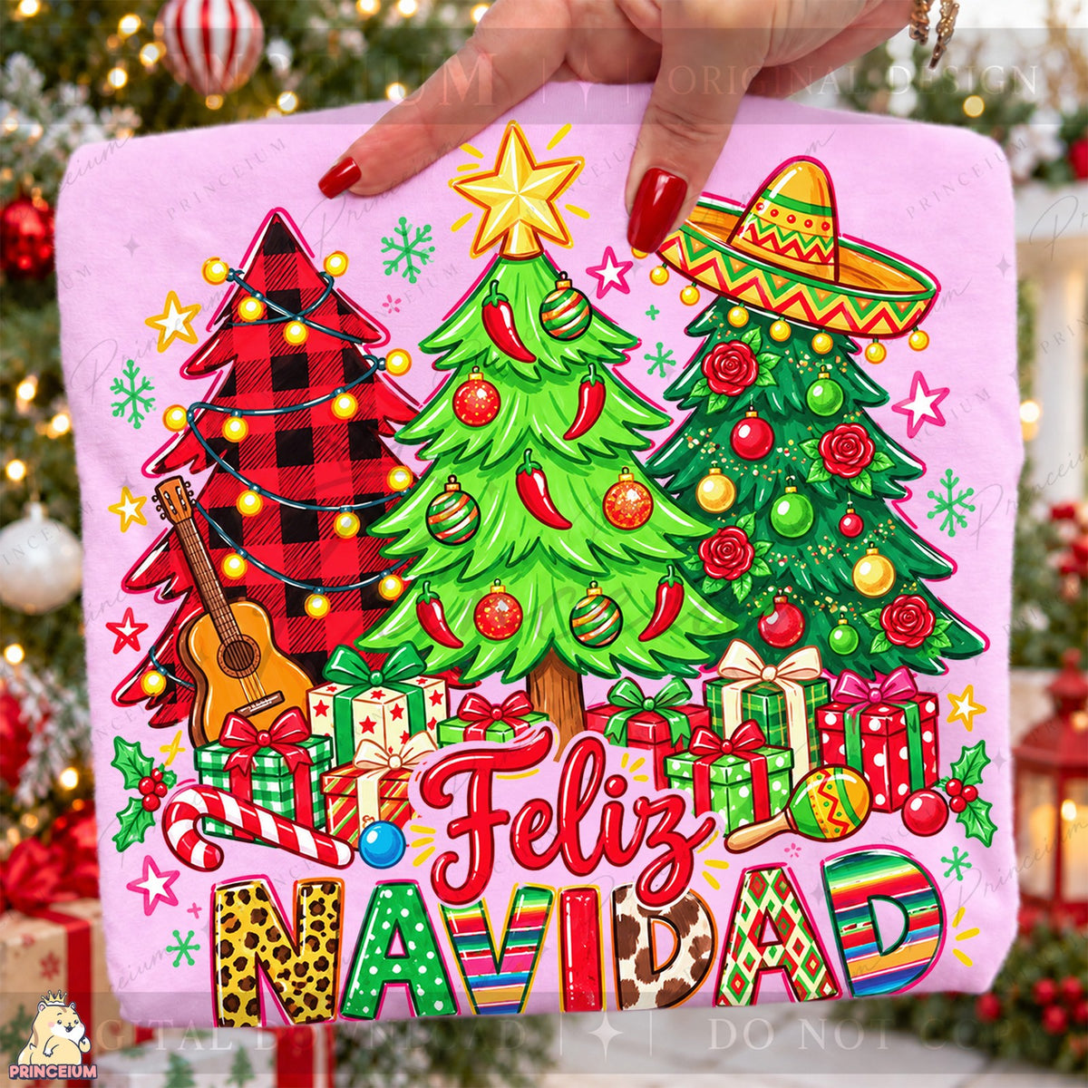 Feliz Navidad Christmas Trees