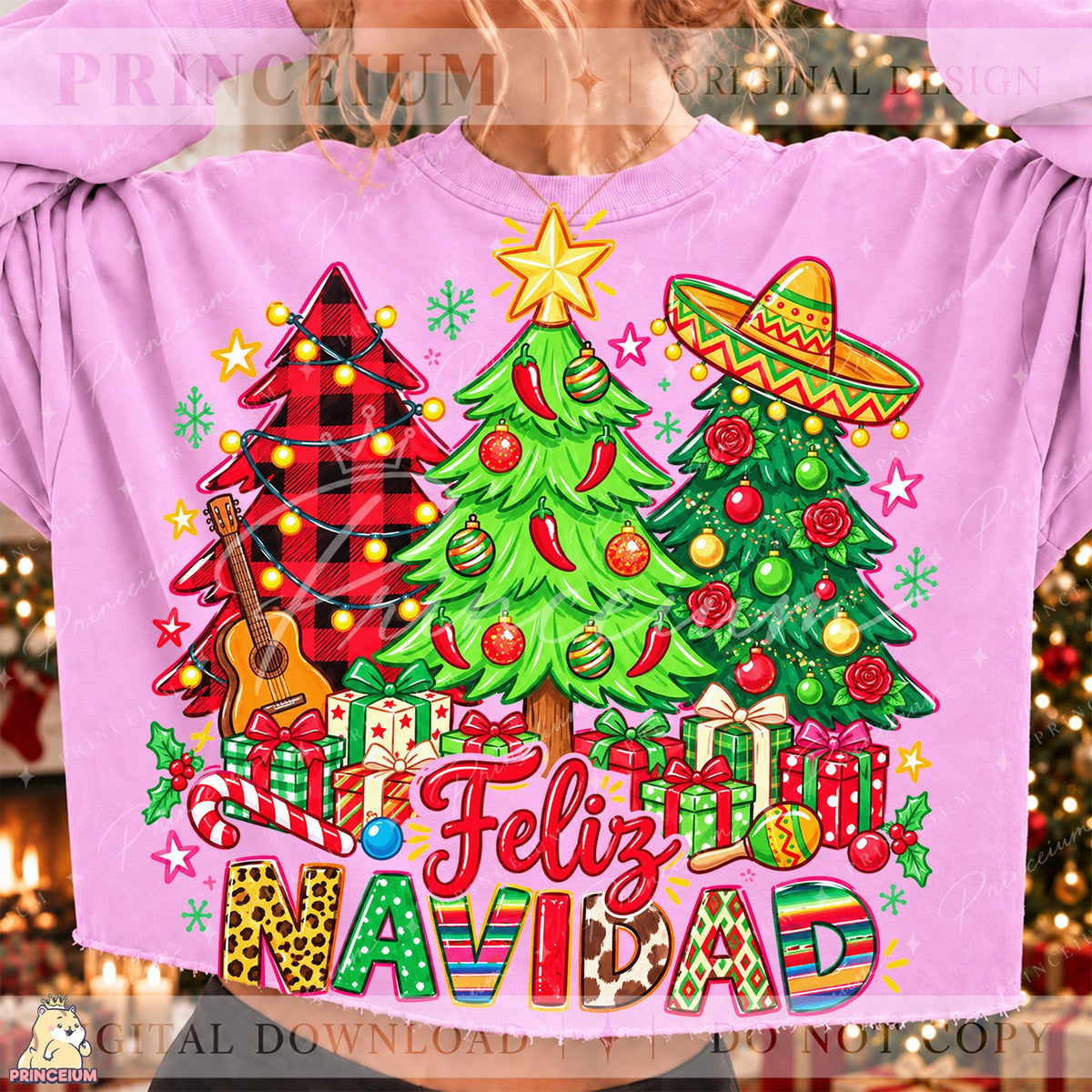 Feliz Navidad Christmas Trees