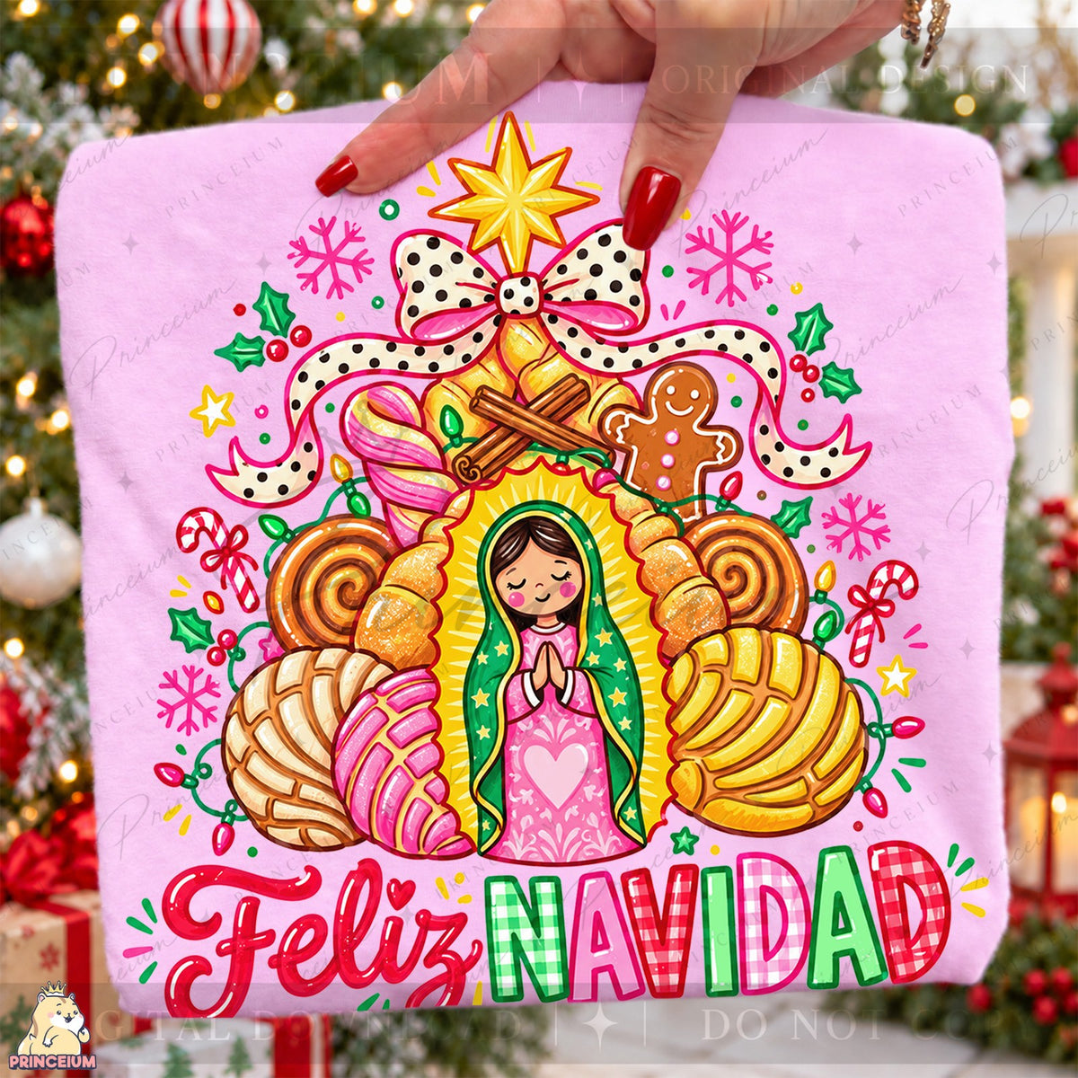 Feliz Navidad Guadalupe Pan Dulce