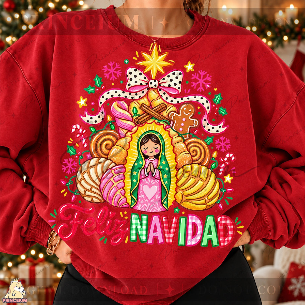 Feliz Navidad Guadalupe Pan Dulce