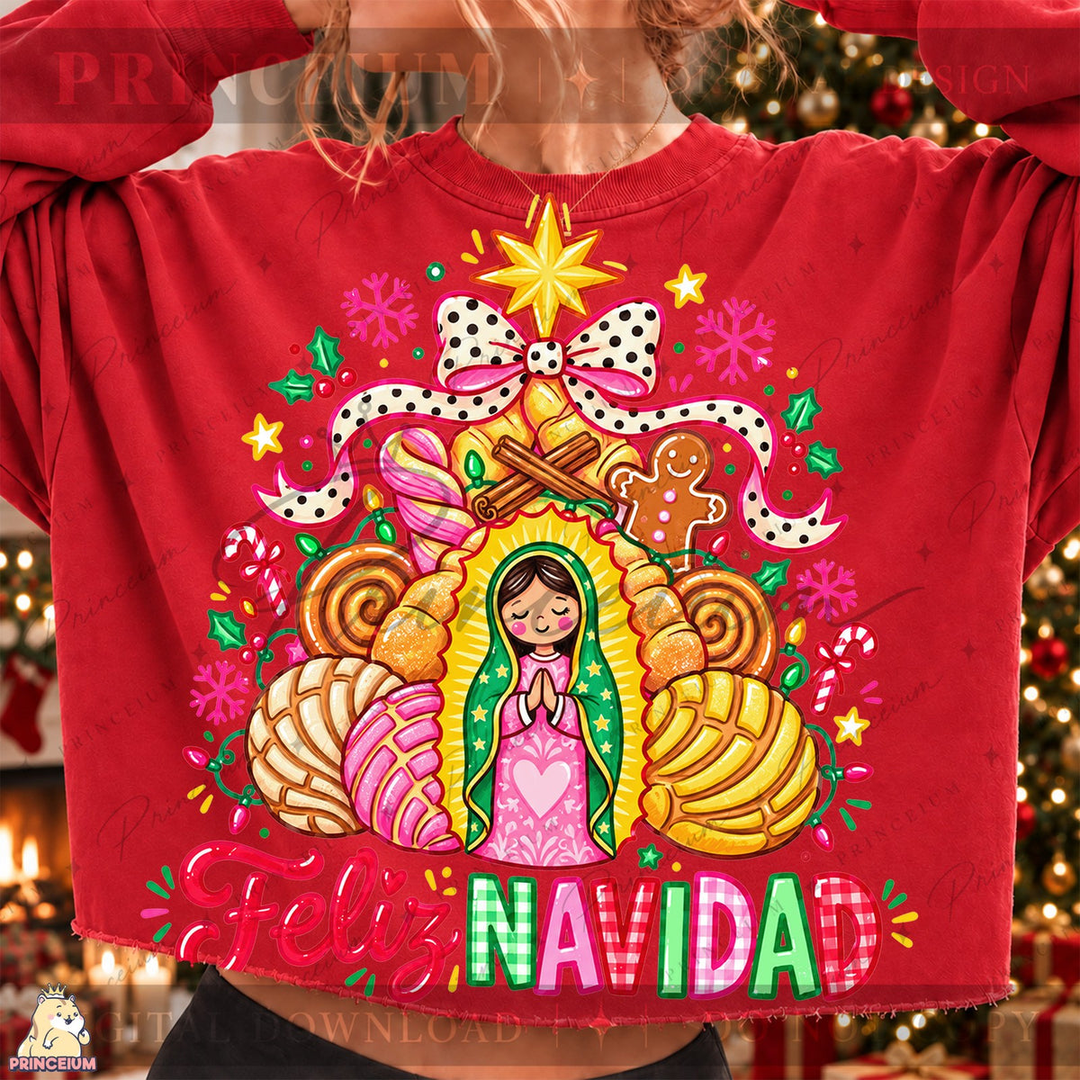 Feliz Navidad Guadalupe Pan Dulce