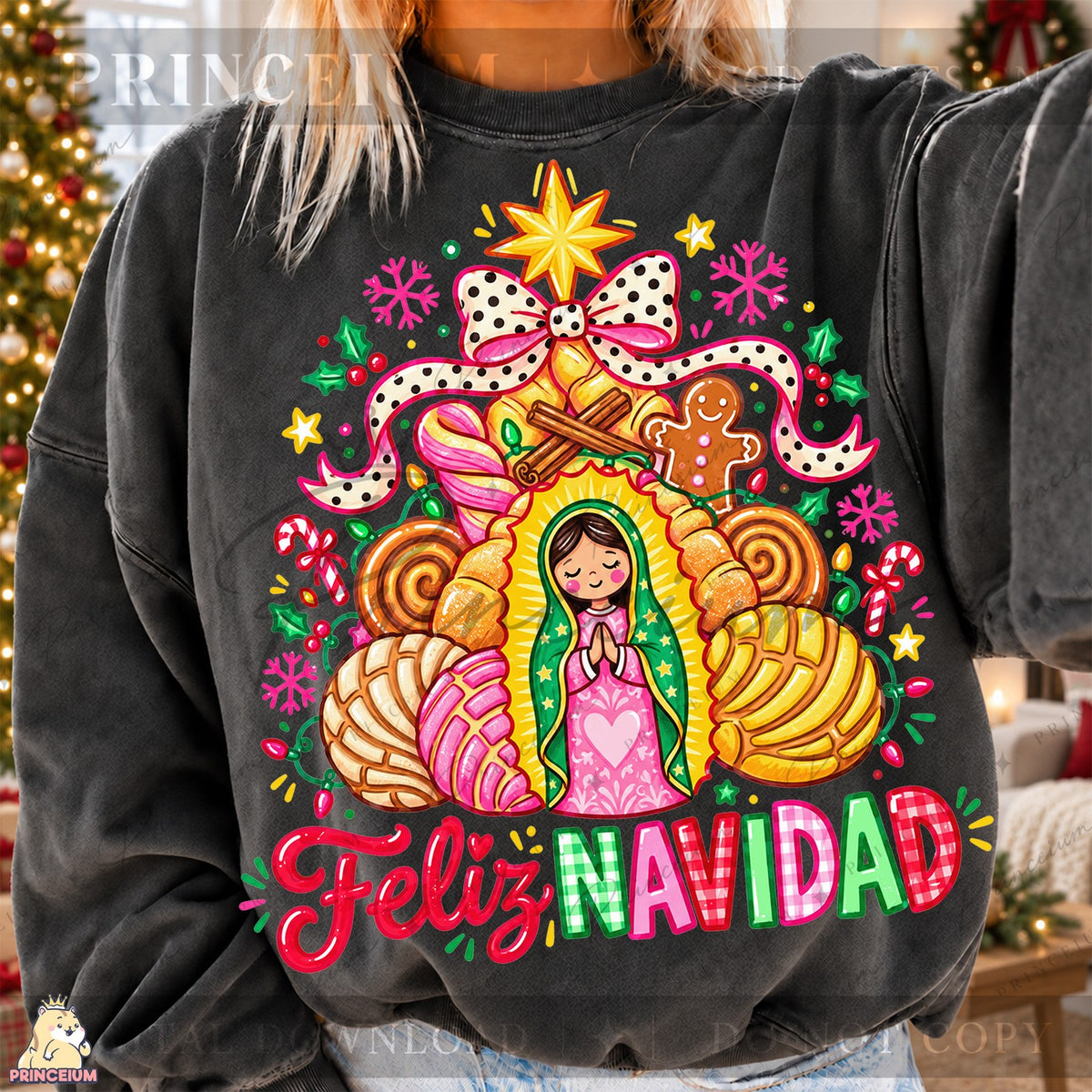 Feliz Navidad Guadalupe Pan Dulce