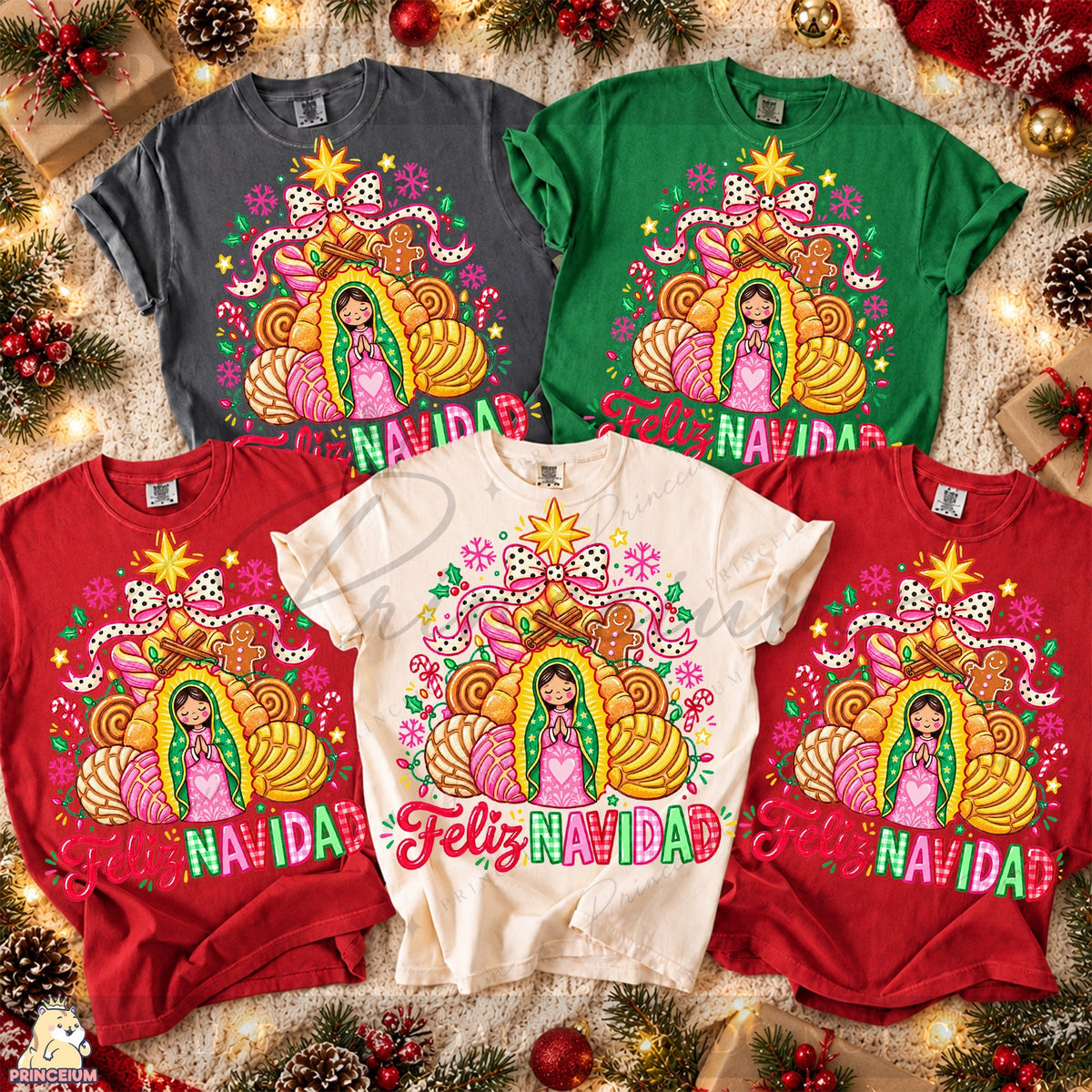 Feliz Navidad Guadalupe Pan Dulce