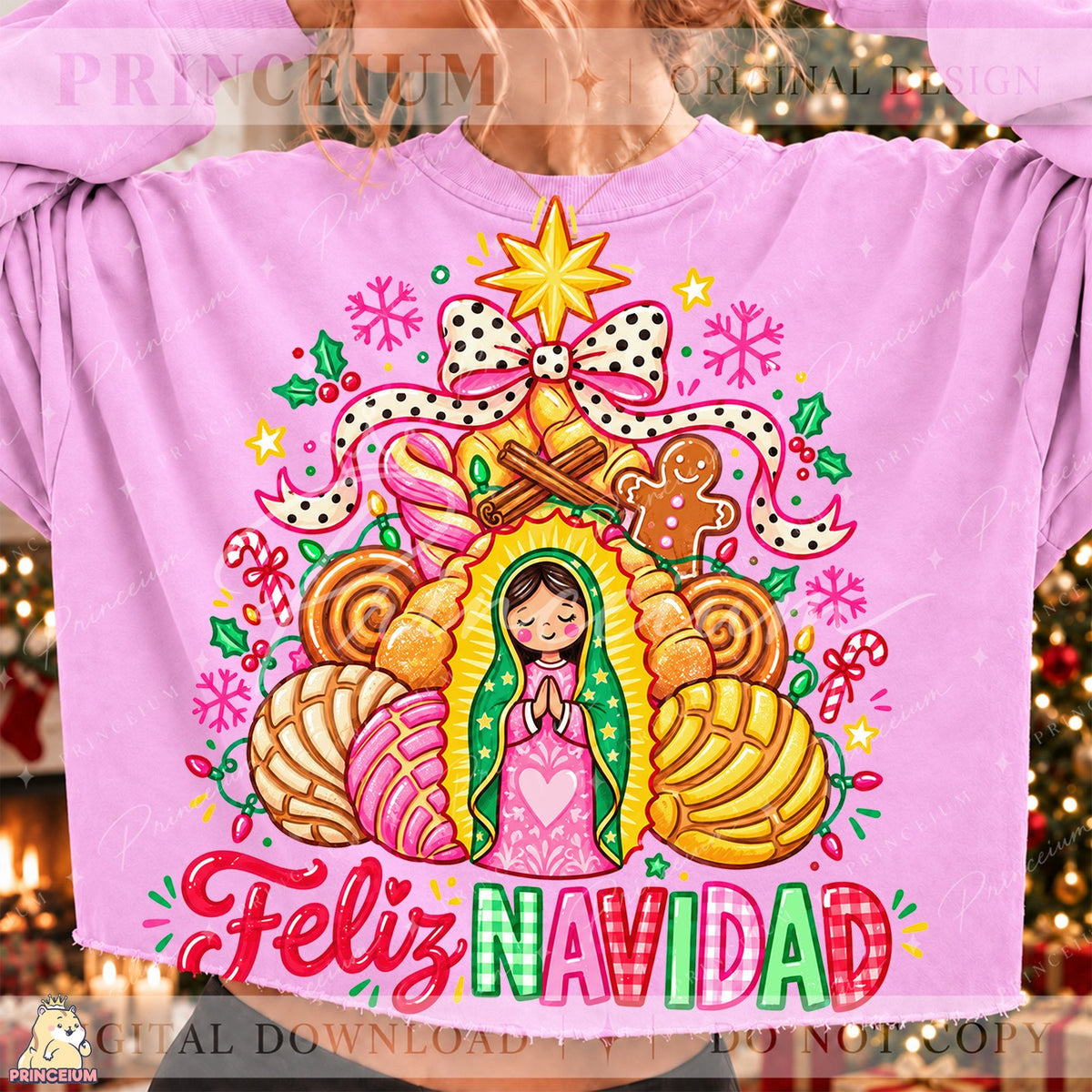 Feliz Navidad Guadalupe Pan Dulce