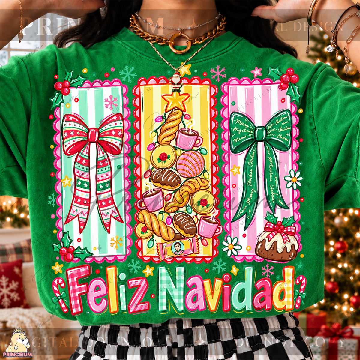 Feliz Navidad Pan Dulce Tree