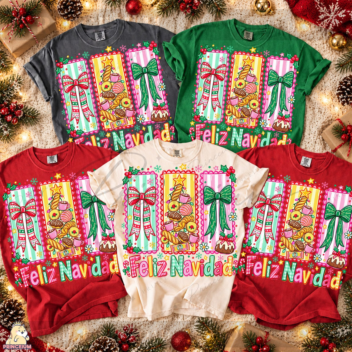Feliz Navidad Pan Dulce Tree