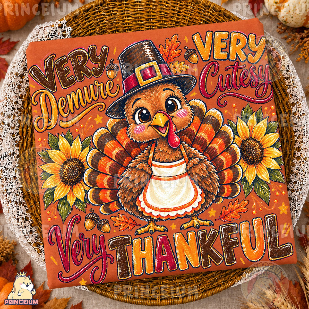 Very Demure Thankful Turkey