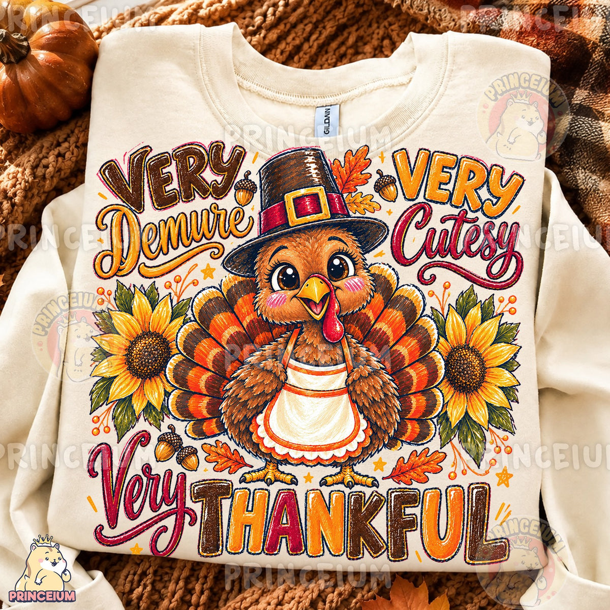 Very Demure Thankful Turkey