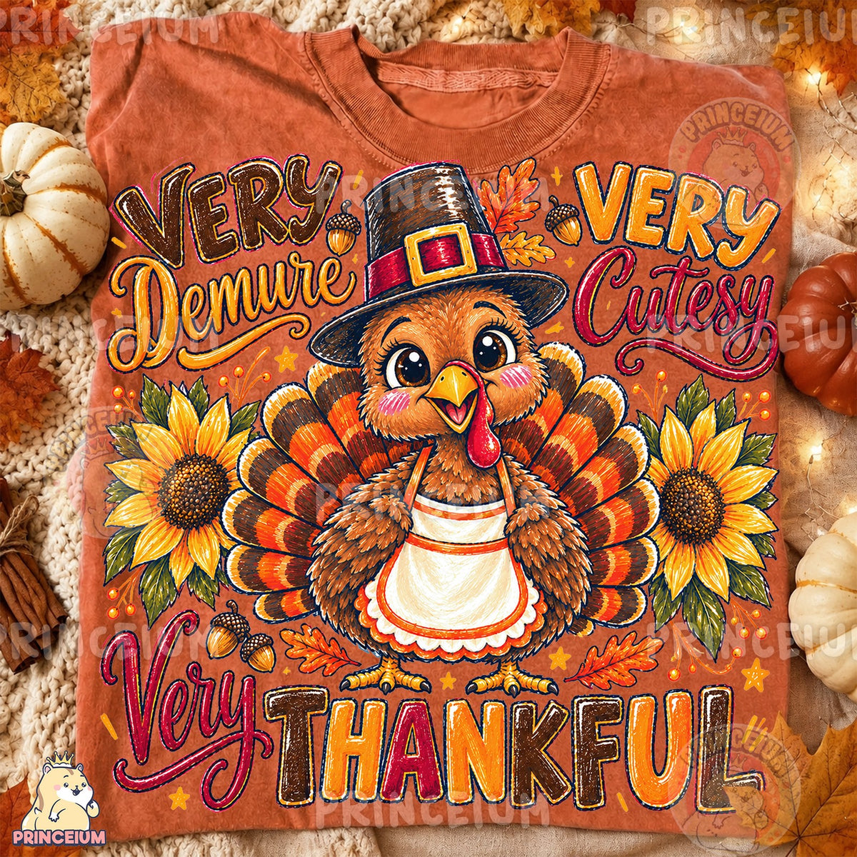 Very Demure Thankful Turkey