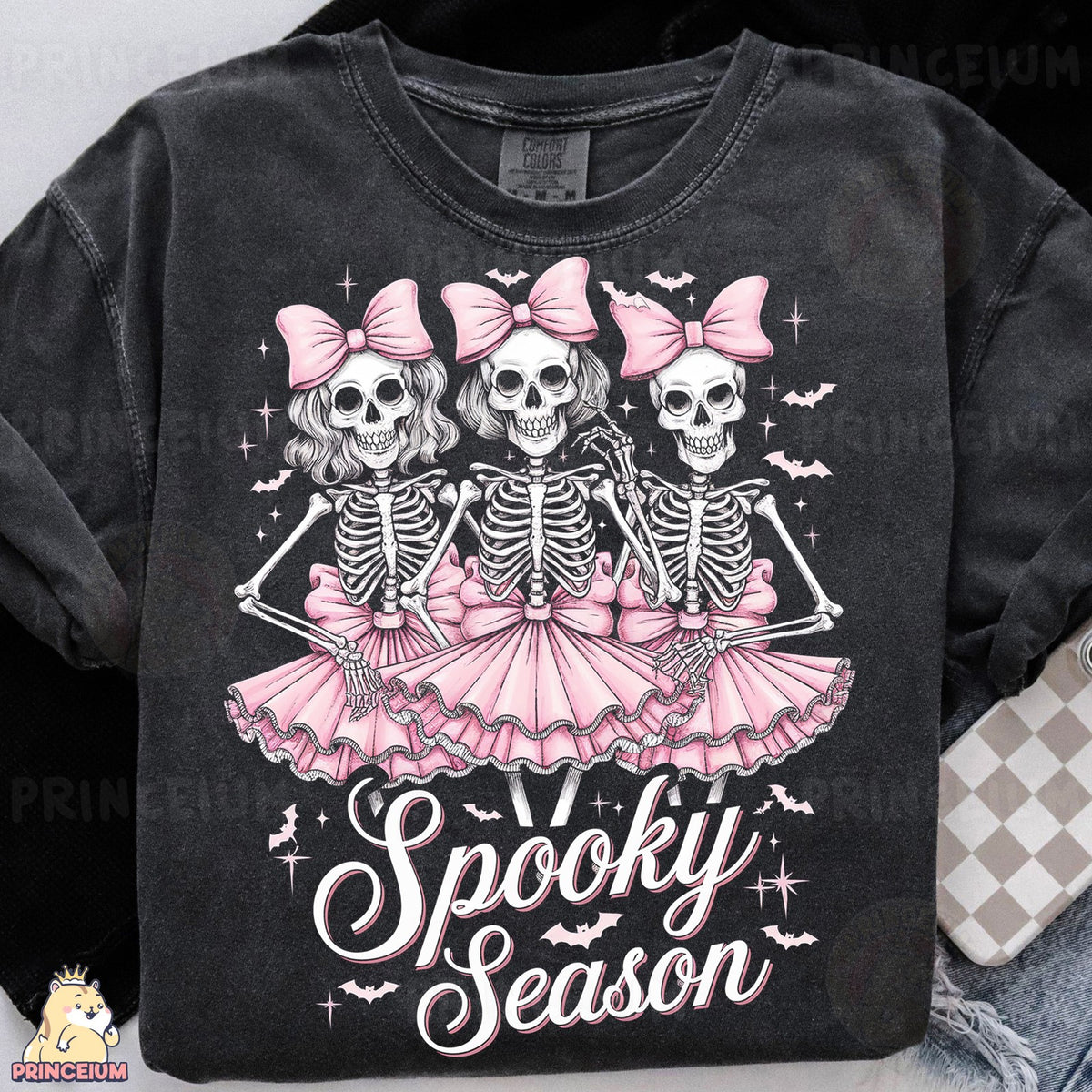 Spooky Season Skeleton Trio