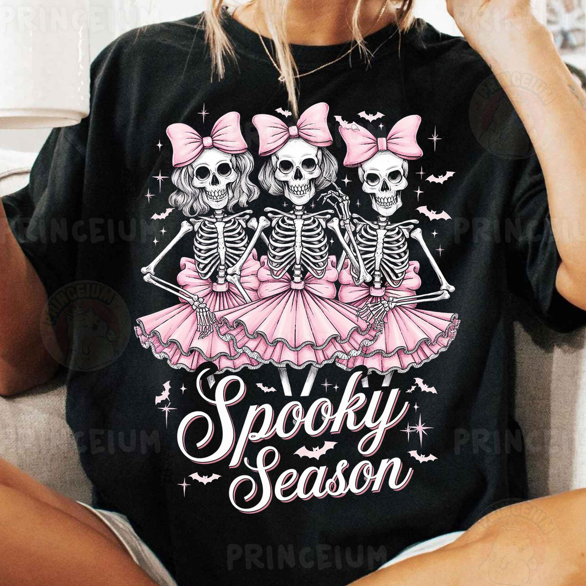 Spooky Season Skeleton Trio