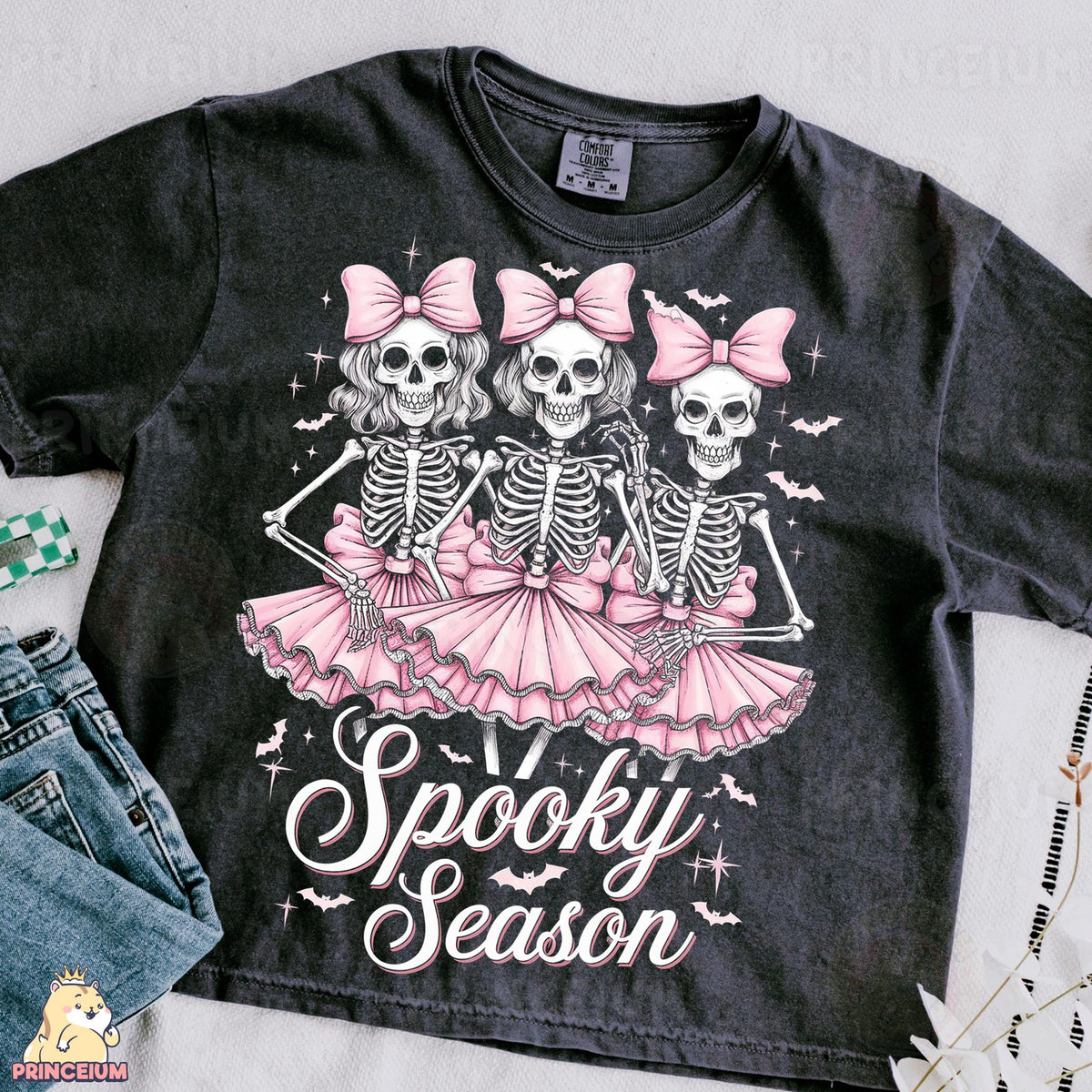 Spooky Season Skeleton Trio