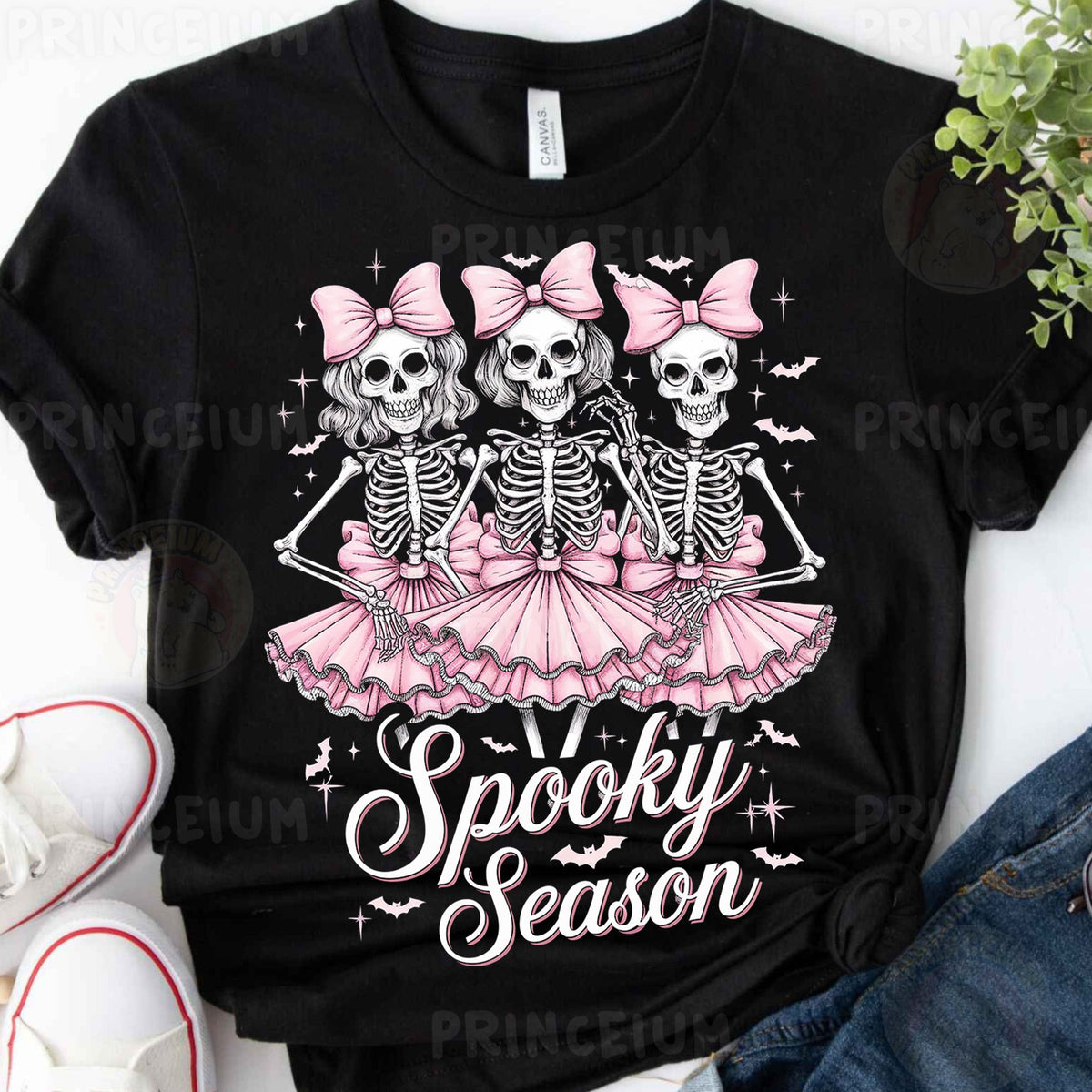 Spooky Season Skeleton Trio