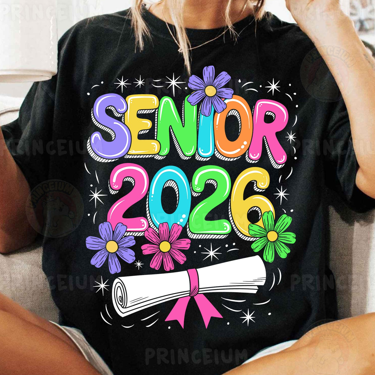 Senior 2026 Floral Diploma