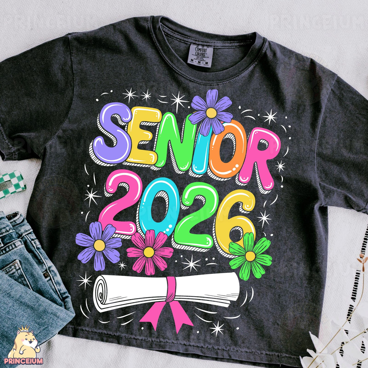 Senior 2026 Floral Diploma