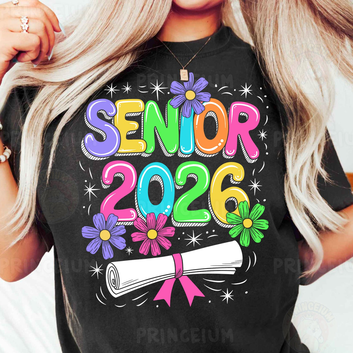 Senior 2026 Floral Diploma