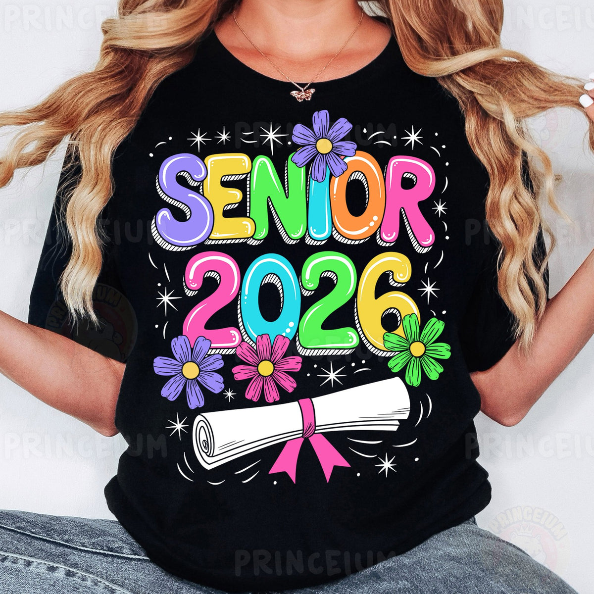 Senior 2026 Floral Diploma