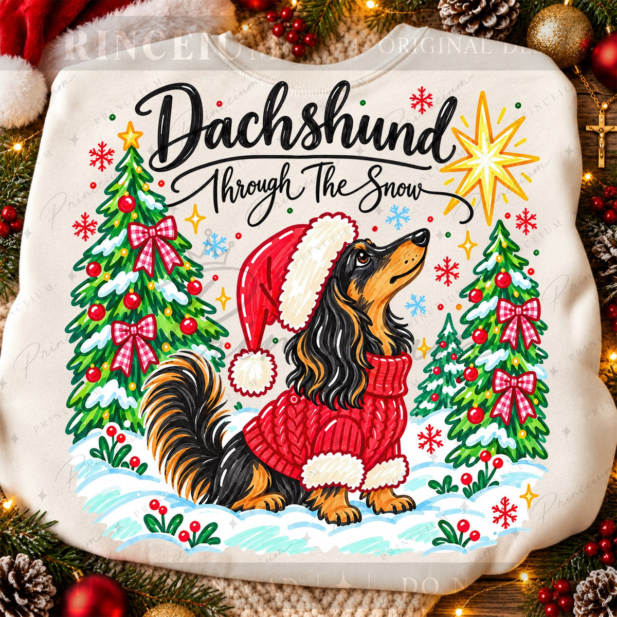 Dachshund Through The Snow