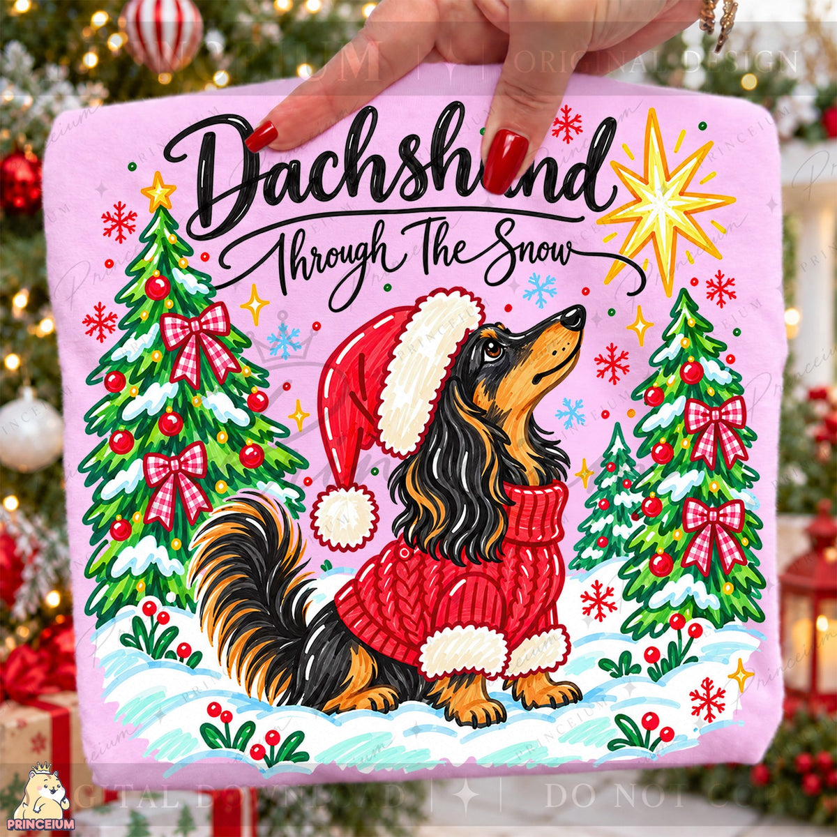 Dachshund Through The Snow