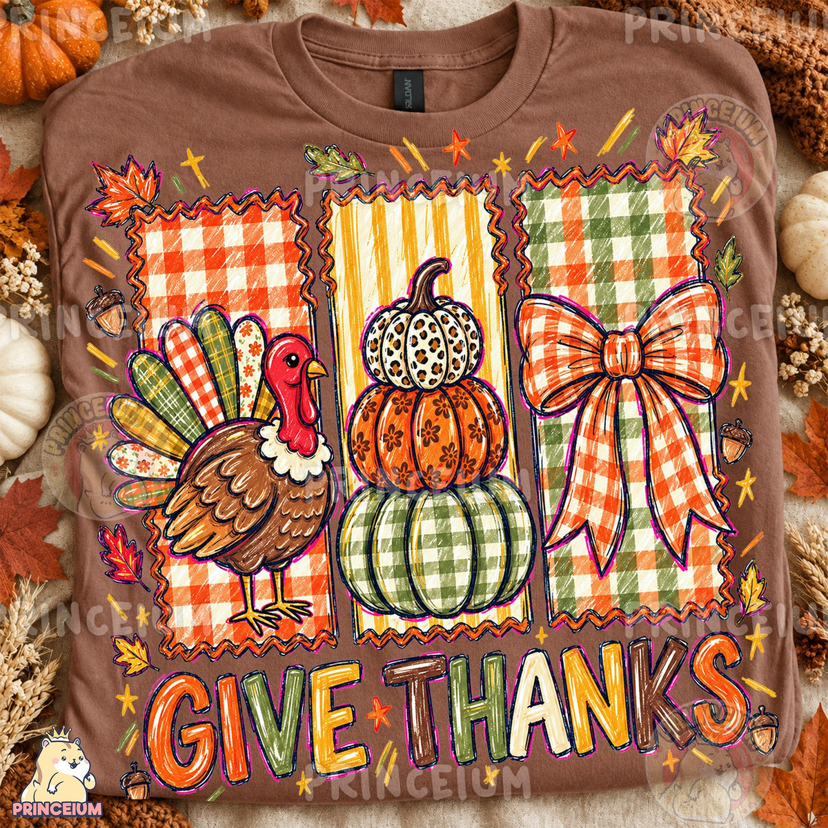 Preppy Give Thanks Fall Icons