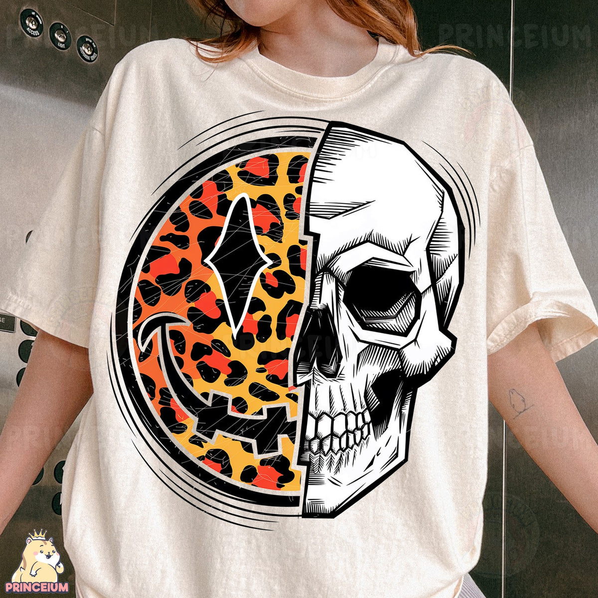 Leopard Smile Skull